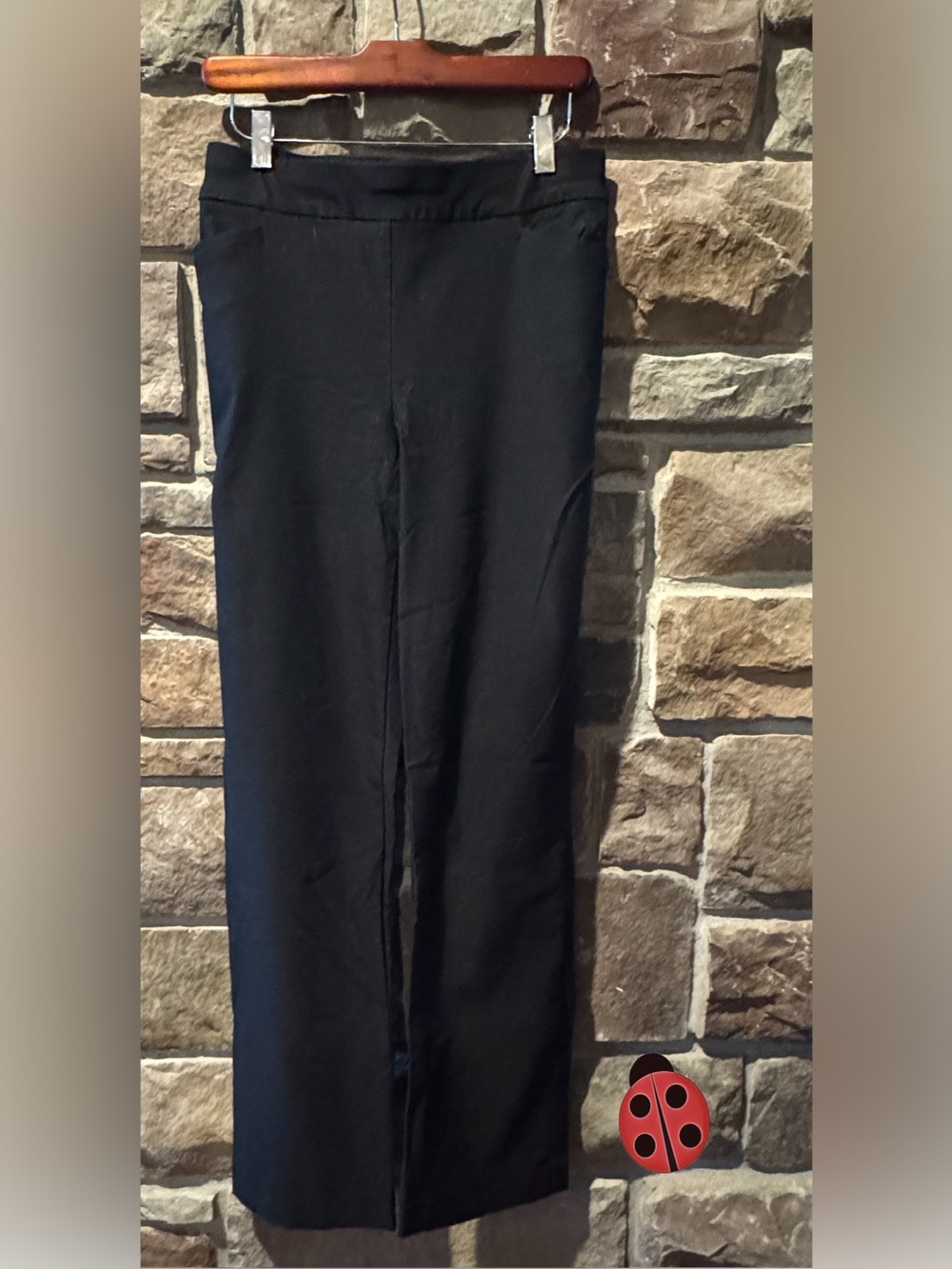 Chicos Women’s Black Straight-Leg Ankle Pants - 12